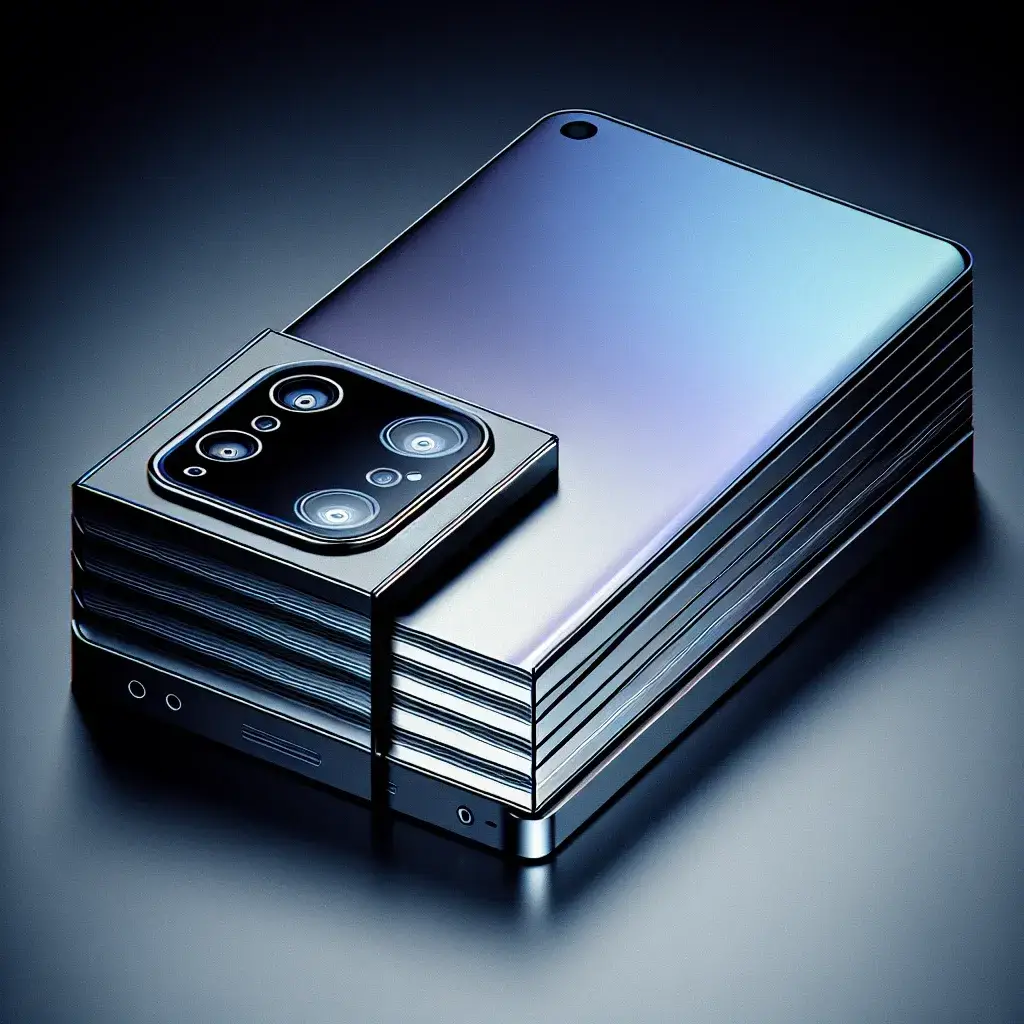 "iPhone 17 Pro Max with larger body and battery design showcased in a sleek environment, highlighting its advanced features and specifications."